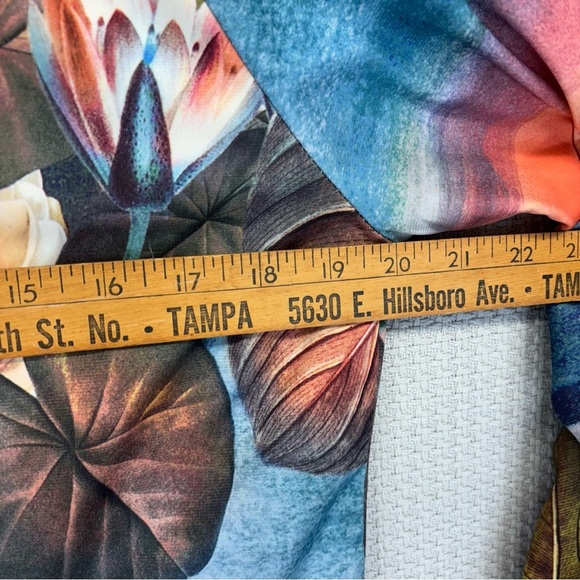 Adidas Originals Farm Curso D'Agua Floral Zip Up Track Jacket Women's Sz Medium - Picture 9 of 10